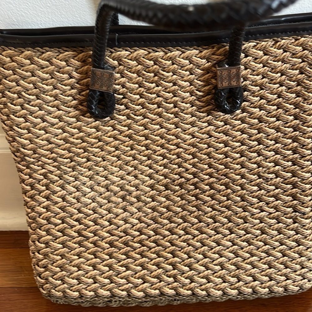 Vintage Ego Straw Purse - Picture 10 of 12